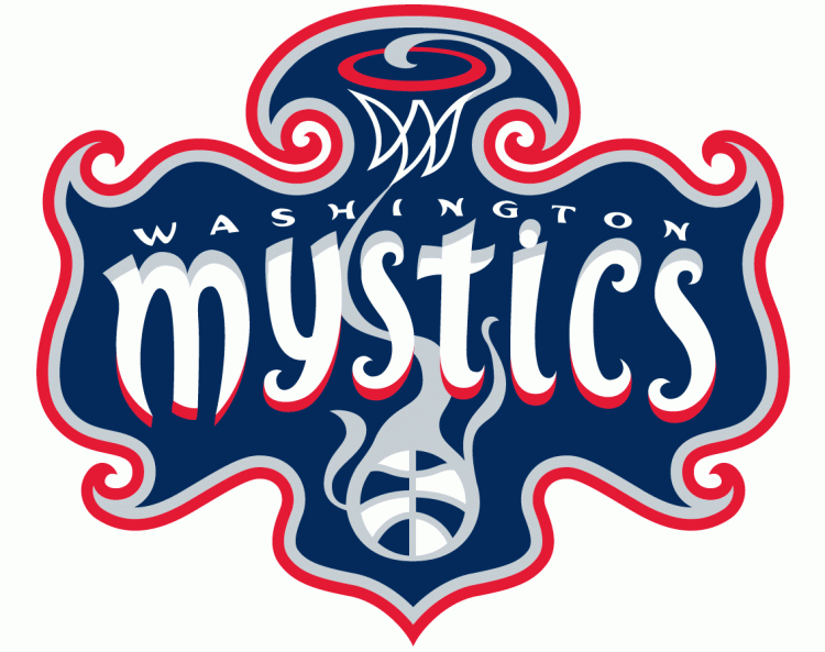 Washington Mystics 2011-Pres Primary Logo iron on heat transfer
